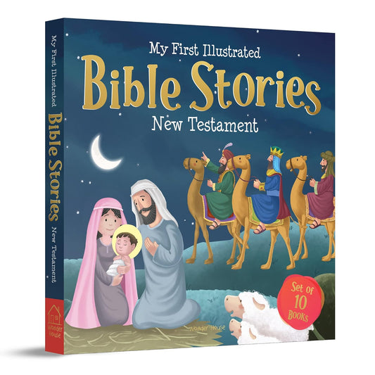 My First Illustrated Bible Stories New Testament Book