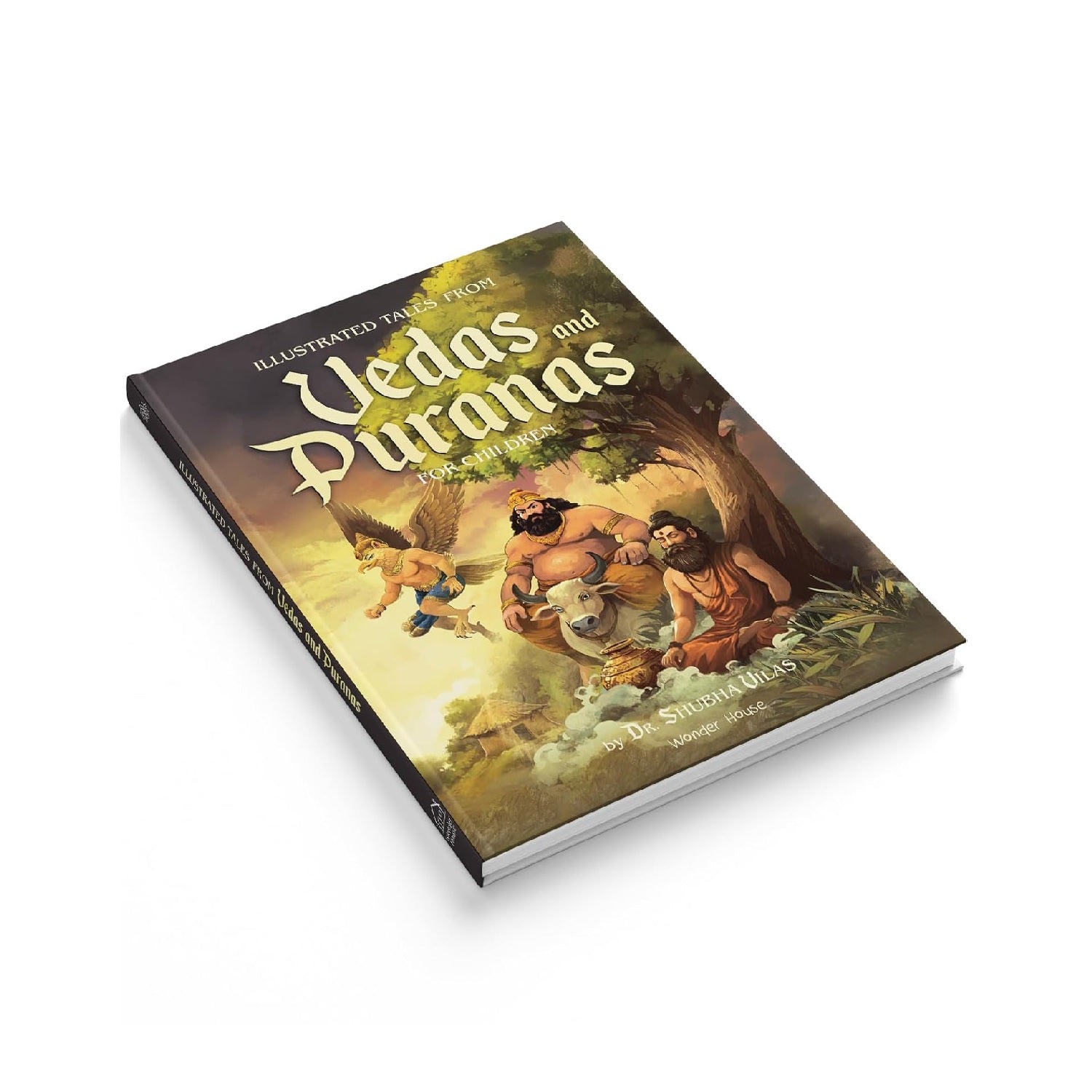 Illustrated Tales from Vedas and Puranas for Children Hardcover  Book