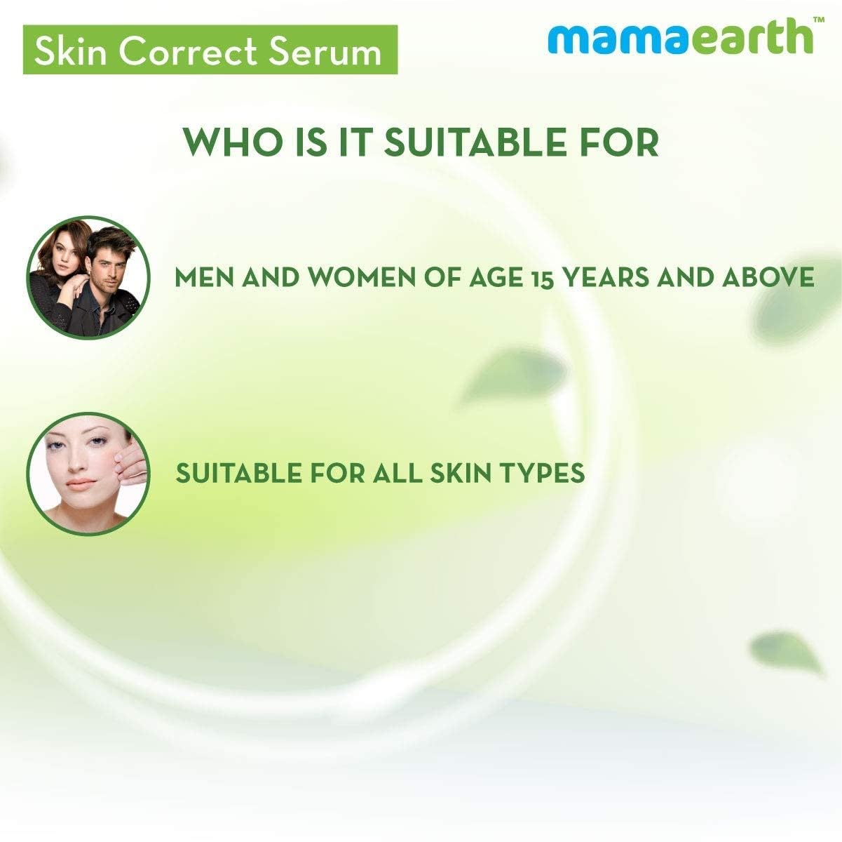 Mamaearth Skin Correct Face Serum Acne Scars removal cream with Niacinamide and Ginger Extract – 30 ml