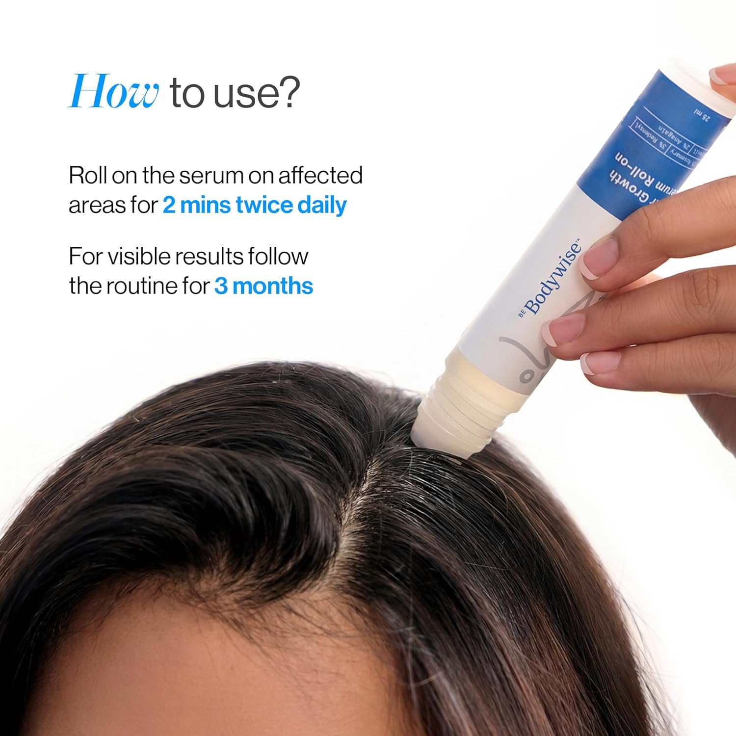 BeBodywise Rosemary Hair Growth Serum (Roll On) - 25 ml