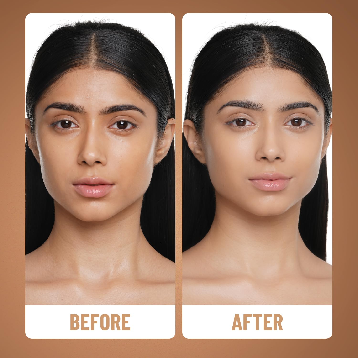 Swiss Beauty High Performance Foundation | Water-Resistant | Medium To Buildable Coverage Liquid Dewy Finish | Lightweight | Easy To Blend | With Vitamin C & Niacinamide | 03 Natural Beige, 55G