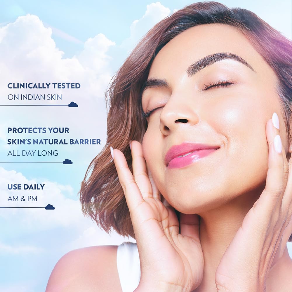 VASELINE Cloud Soft, Light Moisturiser, 300 ml, for Plump, Soft Skin, with Ceramides & Hyaluron Fillers, 10X Hydration Volume, Non-Sticky