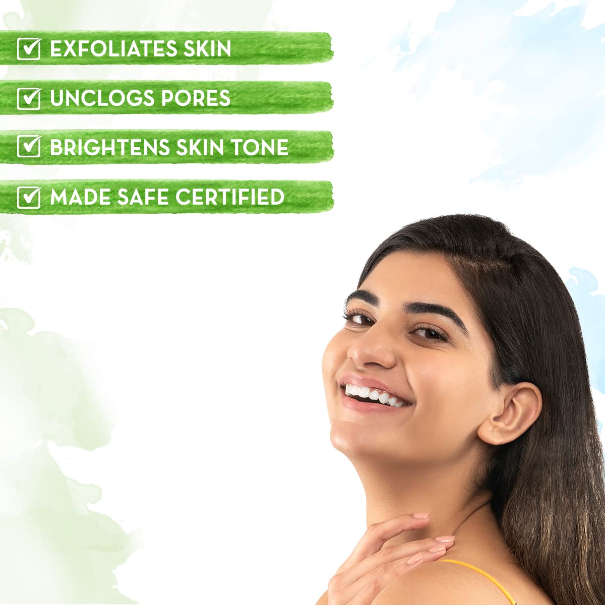 Mamaearth Rice Face Scrub With Rice Water & Niacinamide - 100 gm