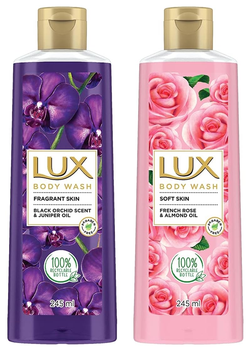 Lux Shower Gel for Fragrant Skin 245 ml & Shower Gel for Soft Skin,245 ml