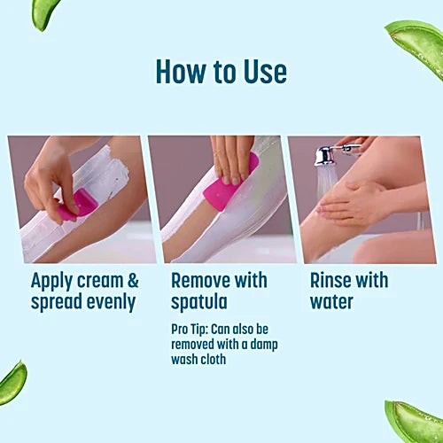 Veet Pure Aloe Vera Hair Removal Cream For Sensitive Skin, 50 g