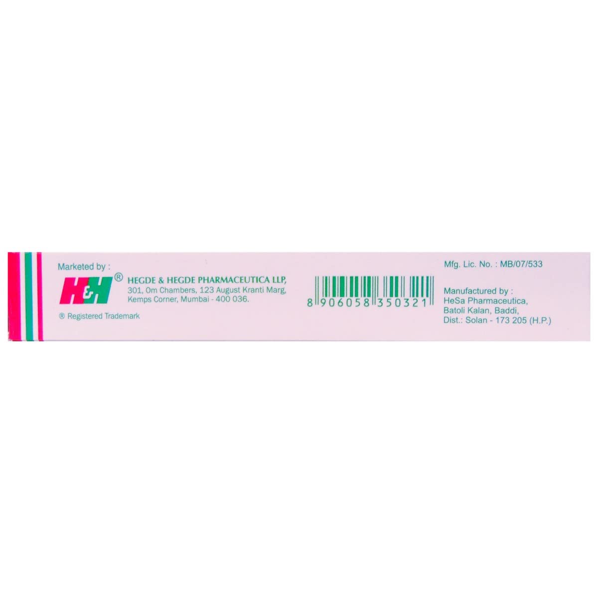 HH Salic 6 Ointment 10 gm