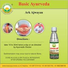 Basic Ayurveda Ark Ajwain 200 ml For stomach pain, indigestion, burning sensation in the stomach, digestive health