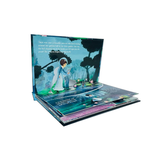My First Pop Up Fairy Tales The Frog Prince Board Hardcover book