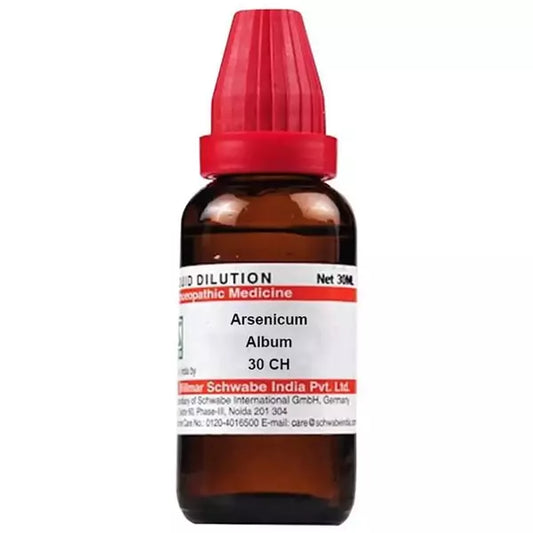 Dr Willmar Schwabe India Arsenic Album Dilution (30ml)