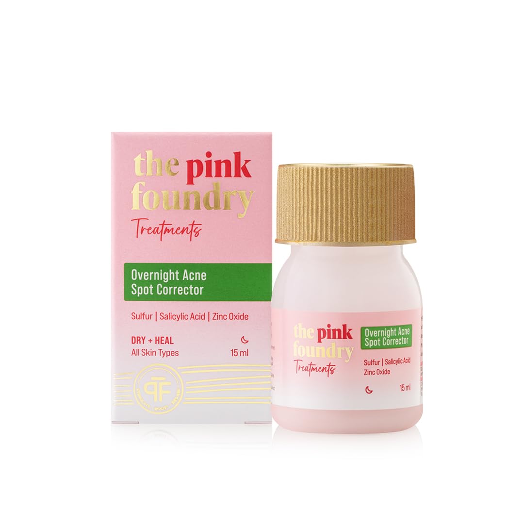 The Pink Foundry Acne Spot Corrector With Salicylic Acid For Active Acne, Blackheads & Whiteheads (15ml)