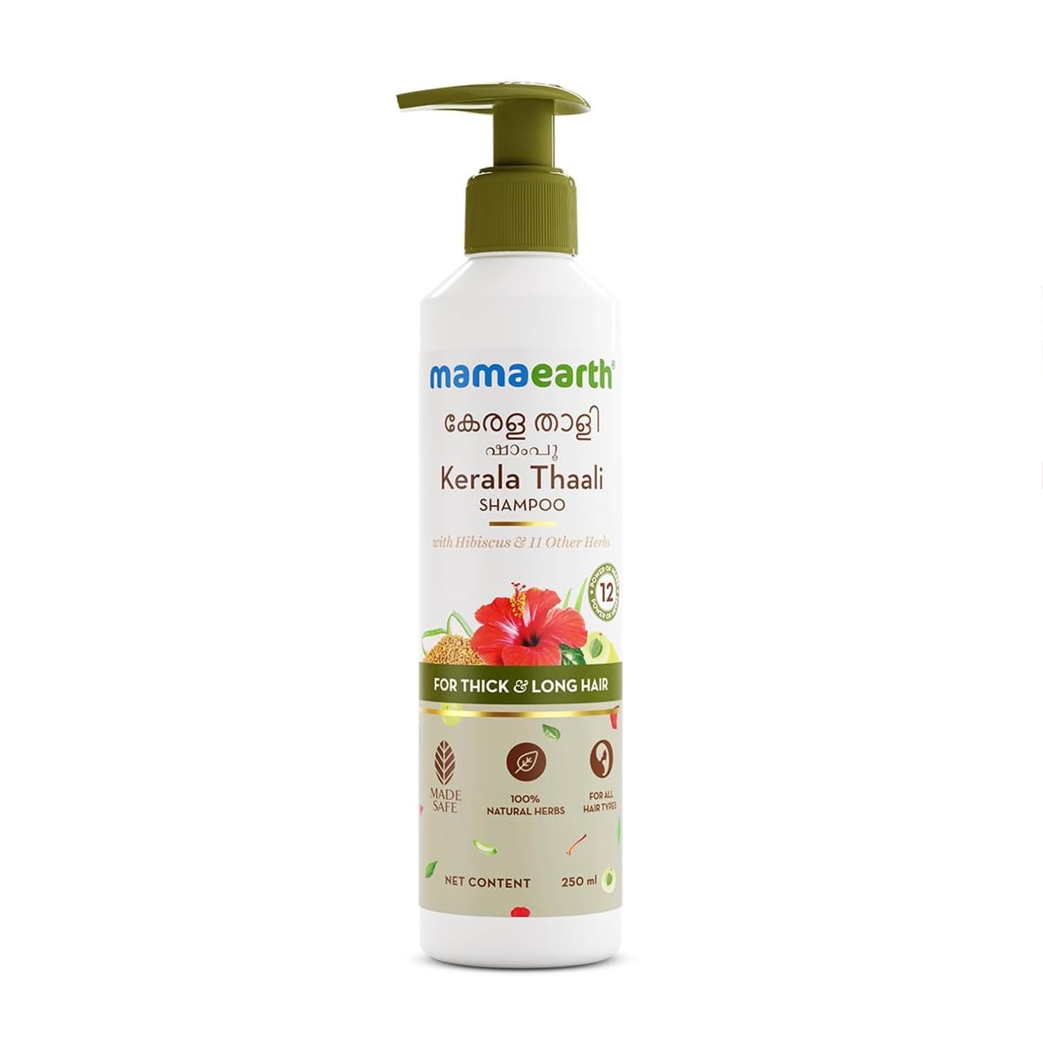 Mamaearth Kerala Thaali Shampoo - 250 ml