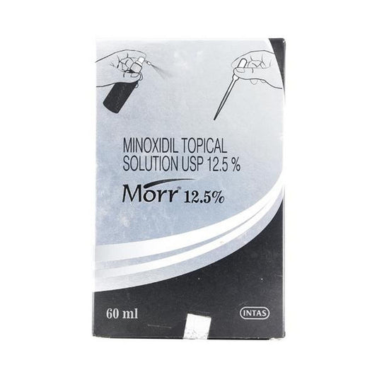 Morr 12.5% - Bottle of 60Ml Solution with Minoxidil
