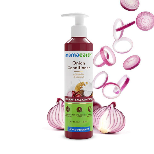Mamaearth Onion Conditioner For Hair Fall Control - 250 ml