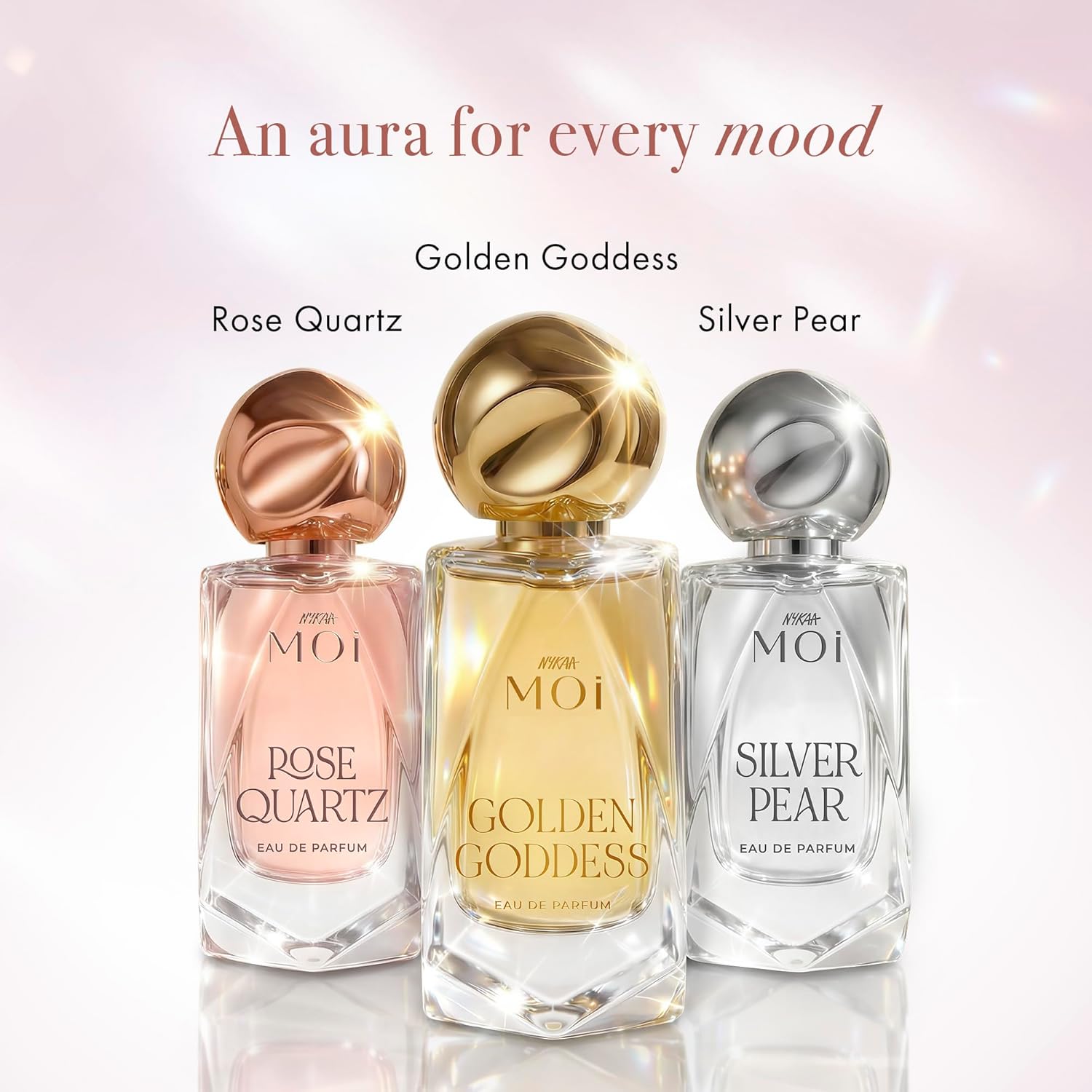 Nykaa Rose Quartz EDP 50ml | Floral Musk Scent for Women |