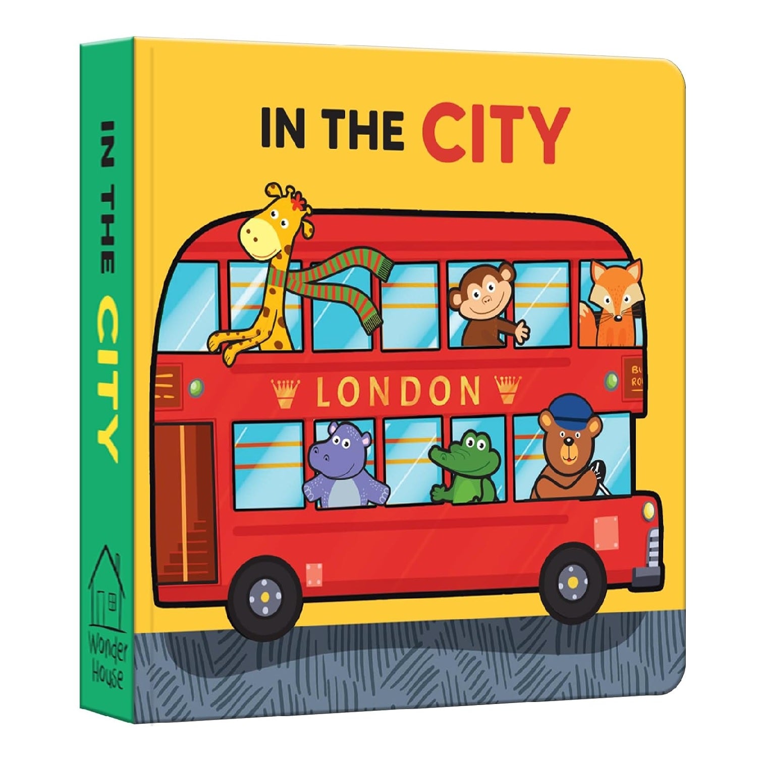 Wheels at Work: In the City Board book  | Hardcover Book