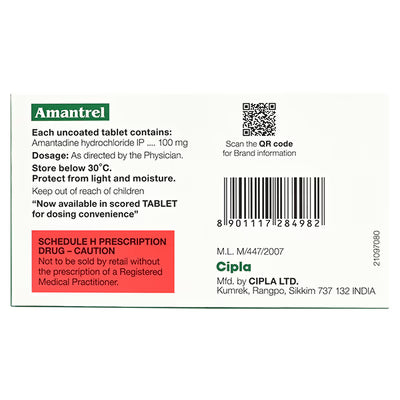 Amantrel Tablet – 15 Tablets for Parkinson’s disease