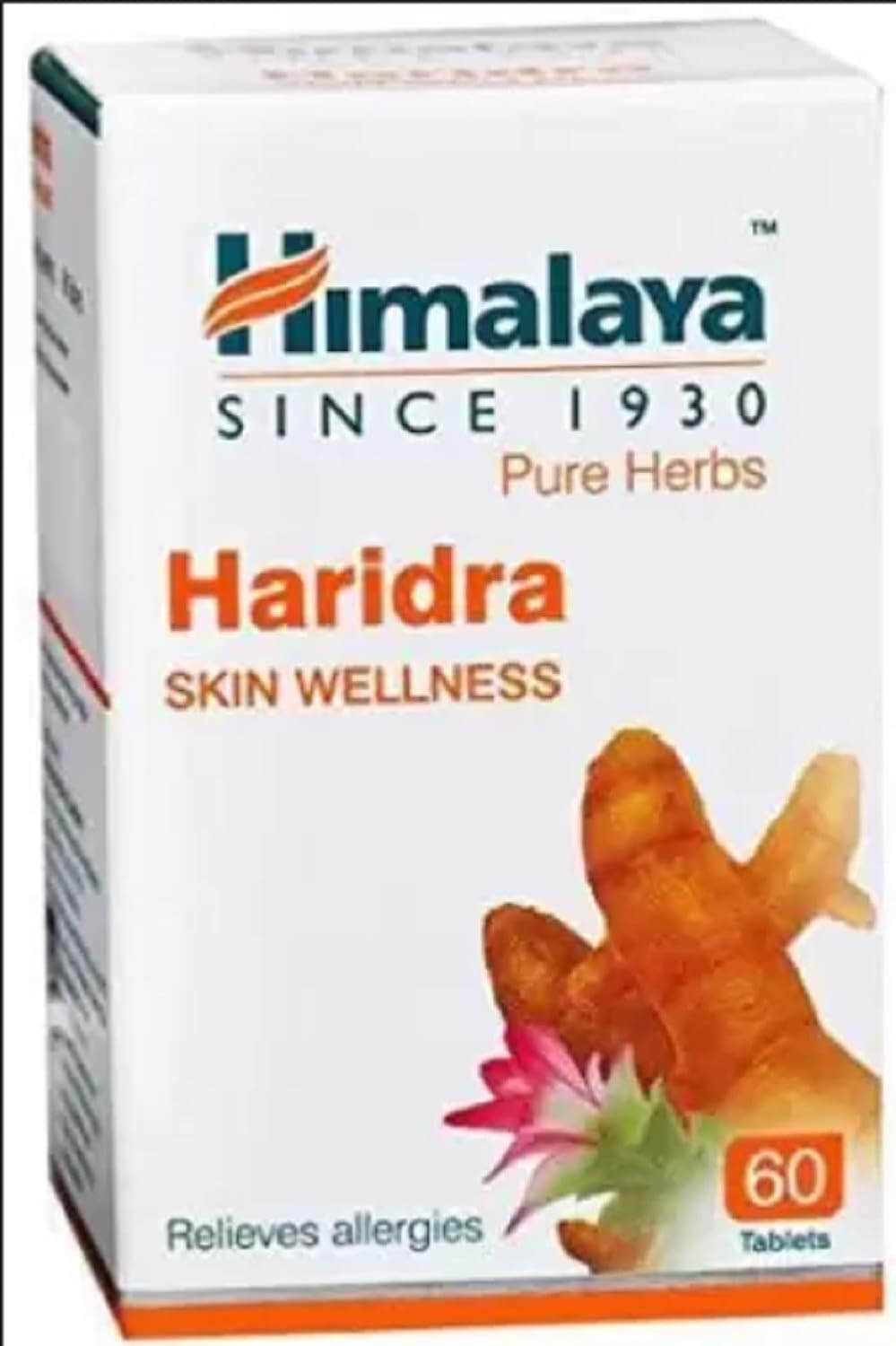 Himalaya Herbals - Haridra Skin Wellness - 60 tabs