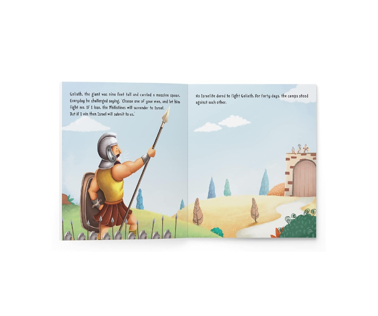 My First Illustrated Bible Story: David and Goliath Paperback  Book