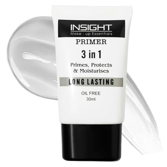 INSIGHT 3-in-1 Primer | Matte Finish | Primes, Protects & Moisturizes | Oil-Free with Pore Blurring | Long-Lasting Formula | For All Skin Types | 30ml