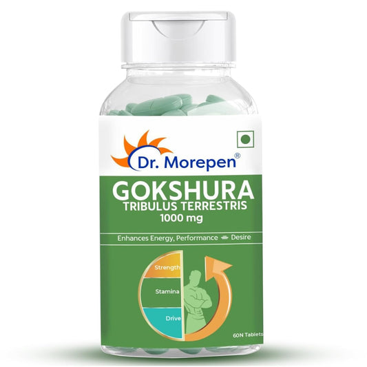 DR. MOREPEN Gokshura Tablets 60 Veg Tablets For desire and drive in men, performance, stamina