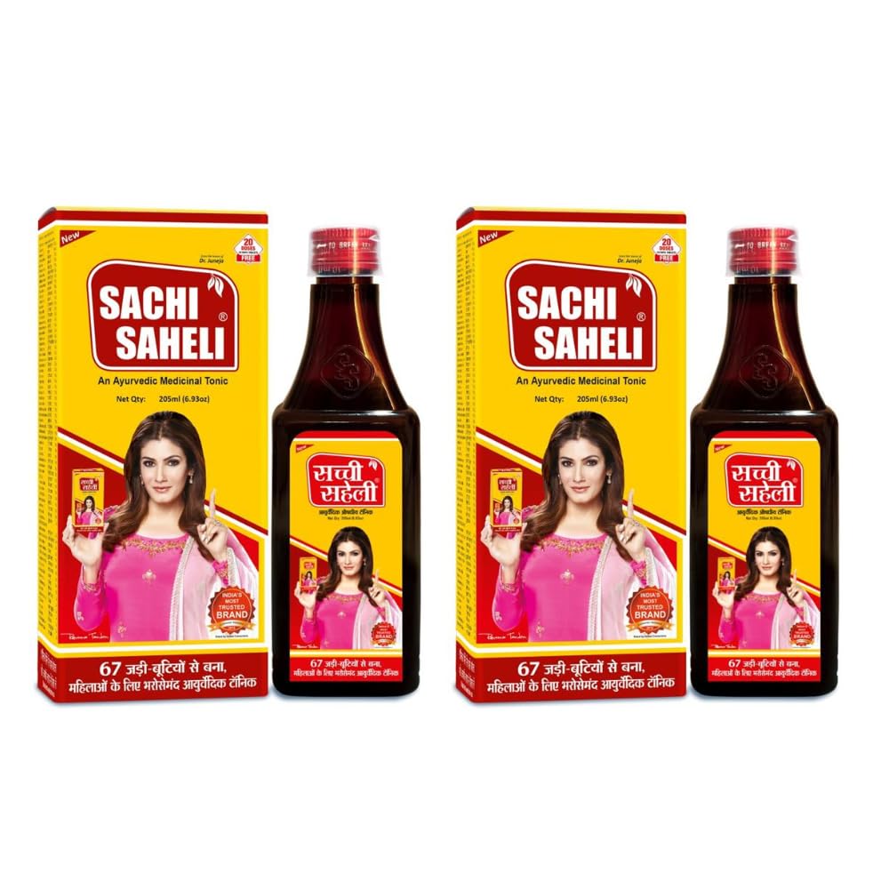 Sachi Saheli Ayurvedic Syrup for Women, 205ML (Pack of 2)