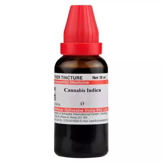 Dr Willmar Schwabe India Cannabis Indica Mother Tincture 1X (Q) (30ml) for Urinary disorders Headache