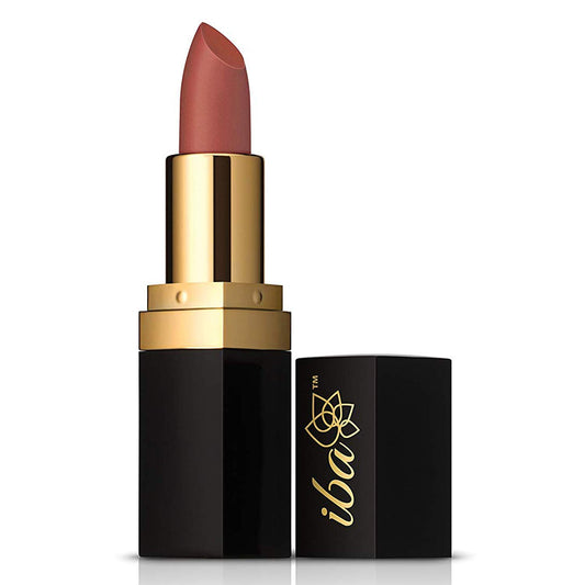 Iba Long Stay Matte Lipstick for Women- M17 Apricot Blush, 4g