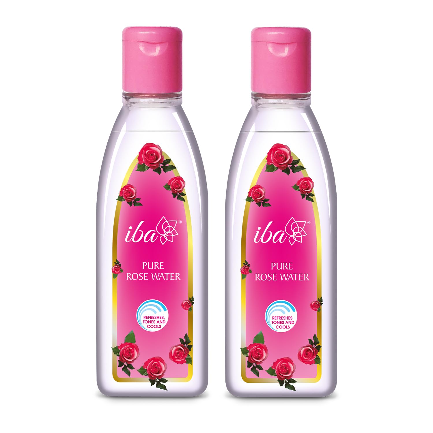 Iba Pure Rose Water, 105 Ml (Pack of 2)