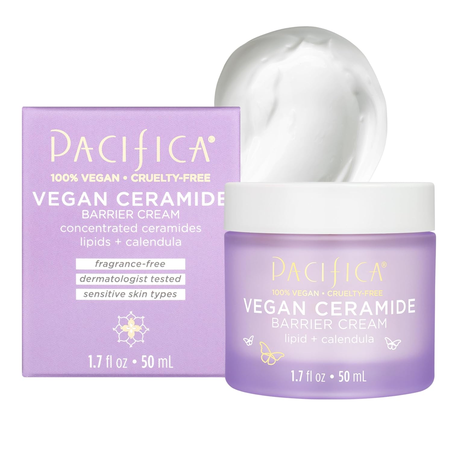 Pacifica Beauty Ceramide Barrier Repair Daily Facial Moisturizing Cream