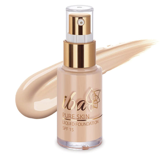 Iba Pure Skin Liquid Foundation - Ivory Fair, 30ml