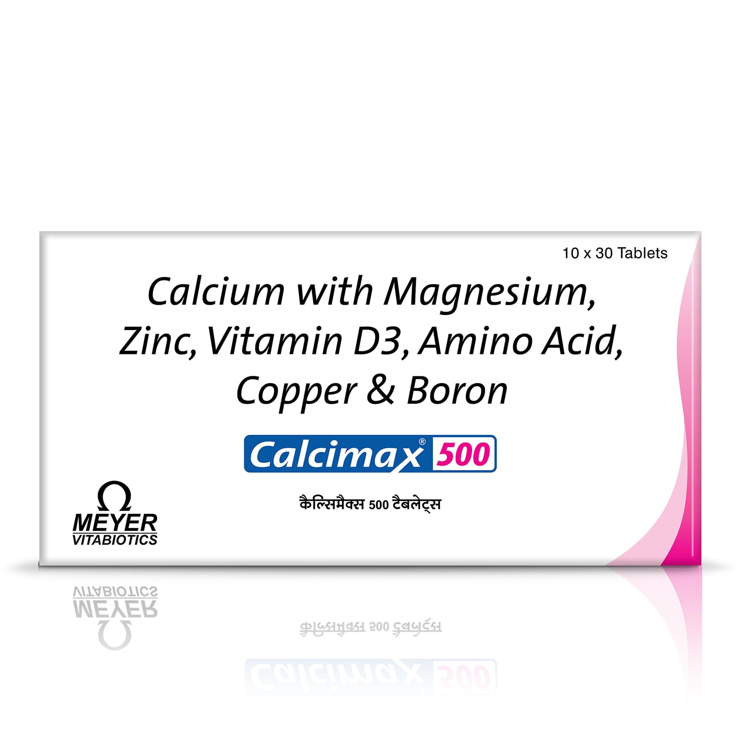 Calcimax 500mg Tablet – 30 Tablets For osteopenia, osteoporosis, and bones