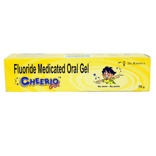 Cheerio Fluoride Medicated Oral Gel 75gm