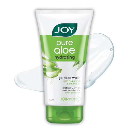 Joy Hydrating Aloe Vera Face Wash for Summers | Controls Excess Oil & Removes Dirt 150ml