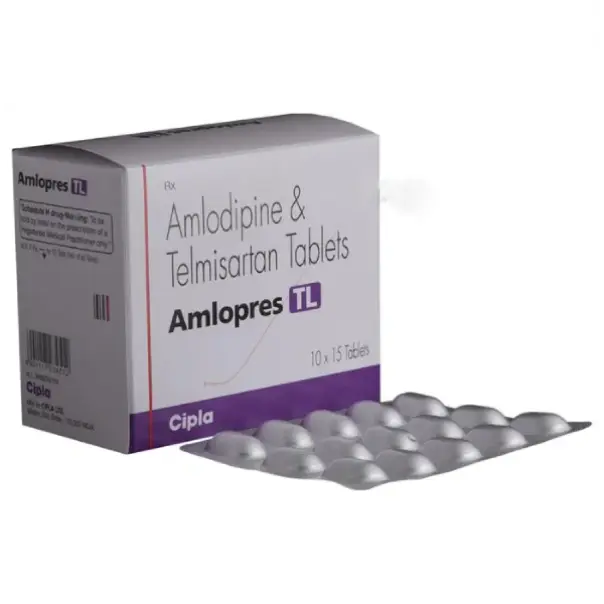 Amlopres TL Tablet -15 Tablets For Hypertension (high blood pressure)