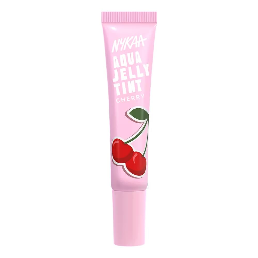 Nykaa Cosmetics Aqua Jelly Lip & Cheek Multi-use Water Tint - Cherry (10ml)