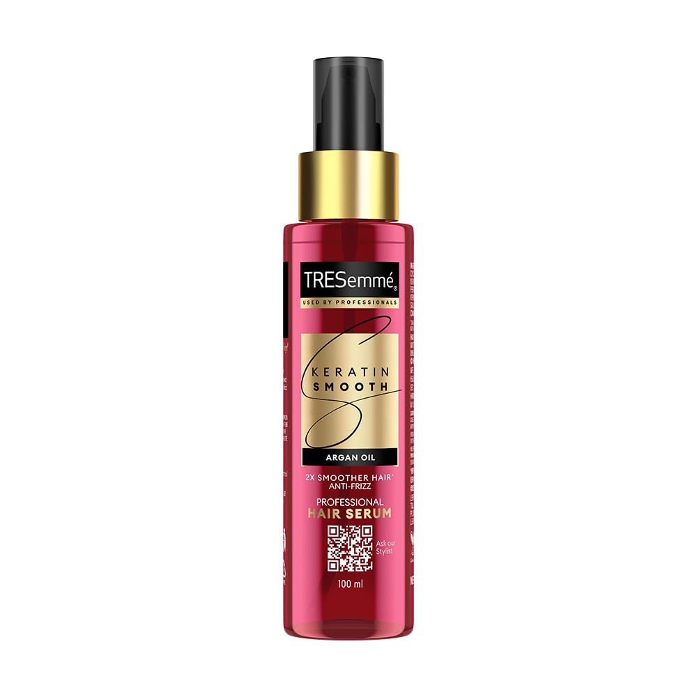 TRESemmé Keratin Smooth Serum 100ml With Keratin Protein and Argan Oil |