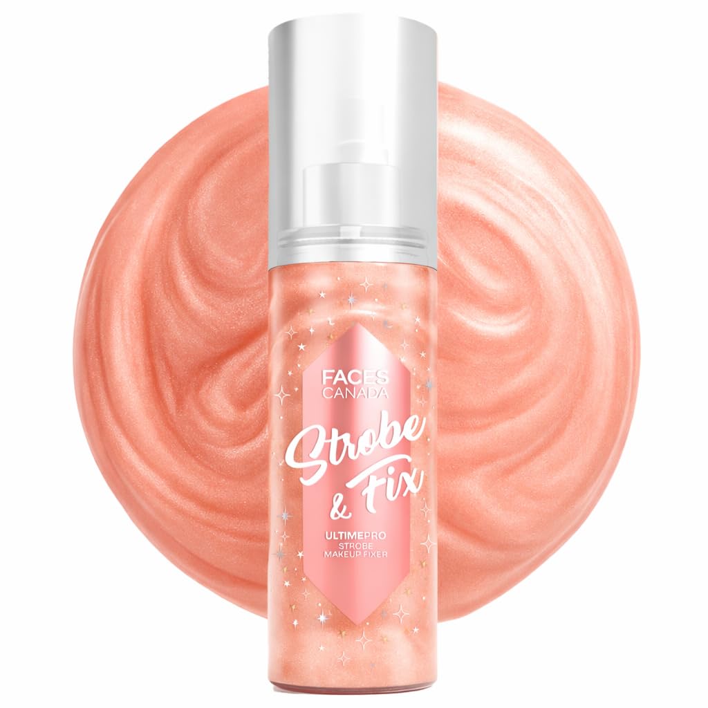 FACES CANADA Ultime Pro Strobe Makeup Fixer Mini - Rose Gold, 50 ml