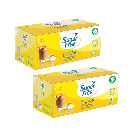 Sugar Free Gold, 100 Sachets (Pack Of 2)