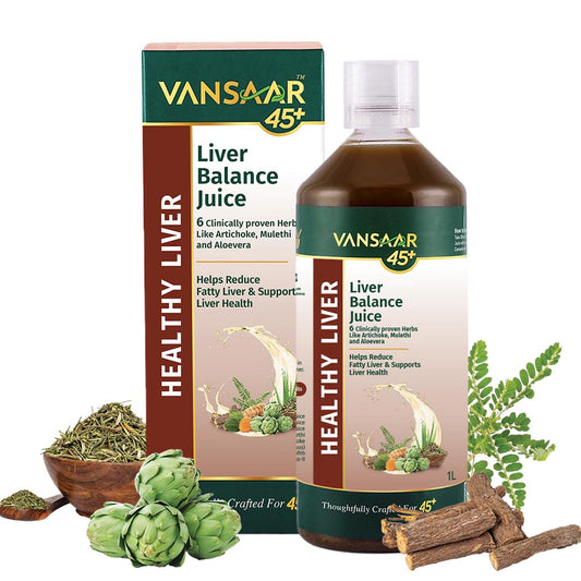 Vansaar 45+ Ayurvedic Liver Balance Juice, 1L