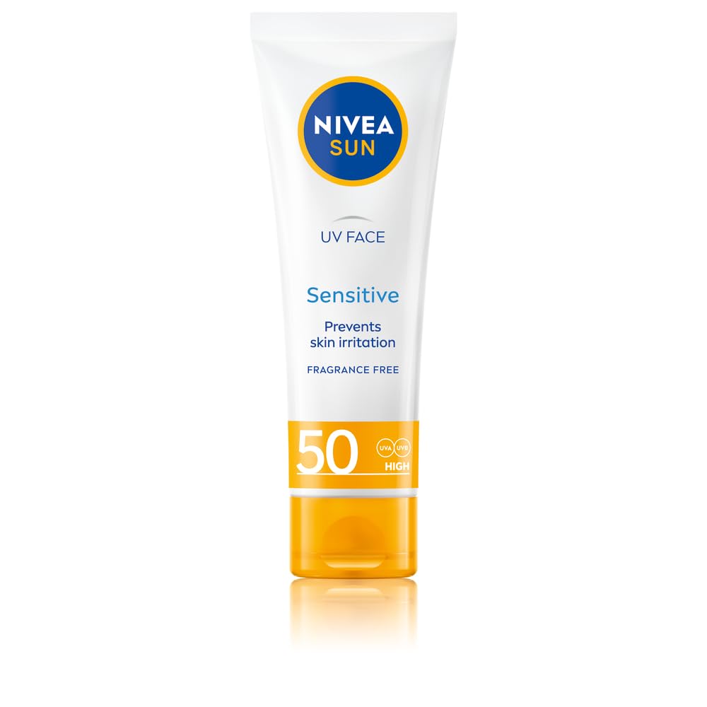Nivea Sun Shine Control SPF 50 Sunscreen Ultra Matte, No White Cast, Instant UV Protection - 50 ml