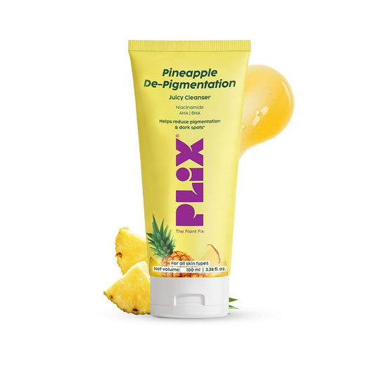 The Plant Fix Plix 5% Pineapple Foaming Facewash For Depigmentation,100ml