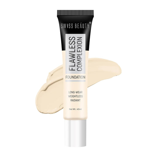 Swiss Beauty Pearl Illuminator Foundation, Face Makeup, Shade- Rose Ivory, 35Gm