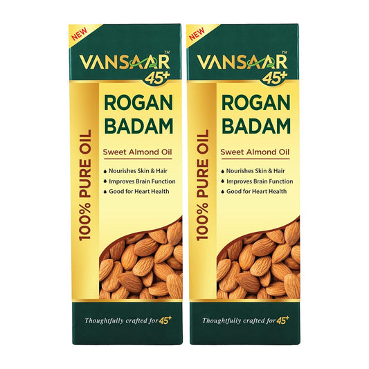 Vansaar 45+ Rogan Badam Oil - 100ml