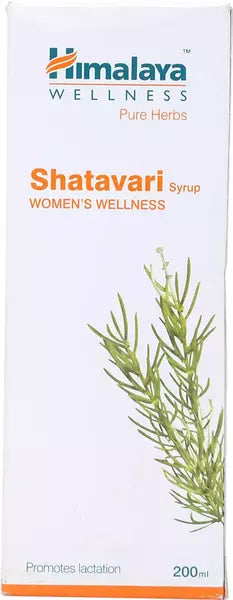 Himalaya 100% Natural Wellness Shatavari Women's Wellness (200 ML Syrup)
