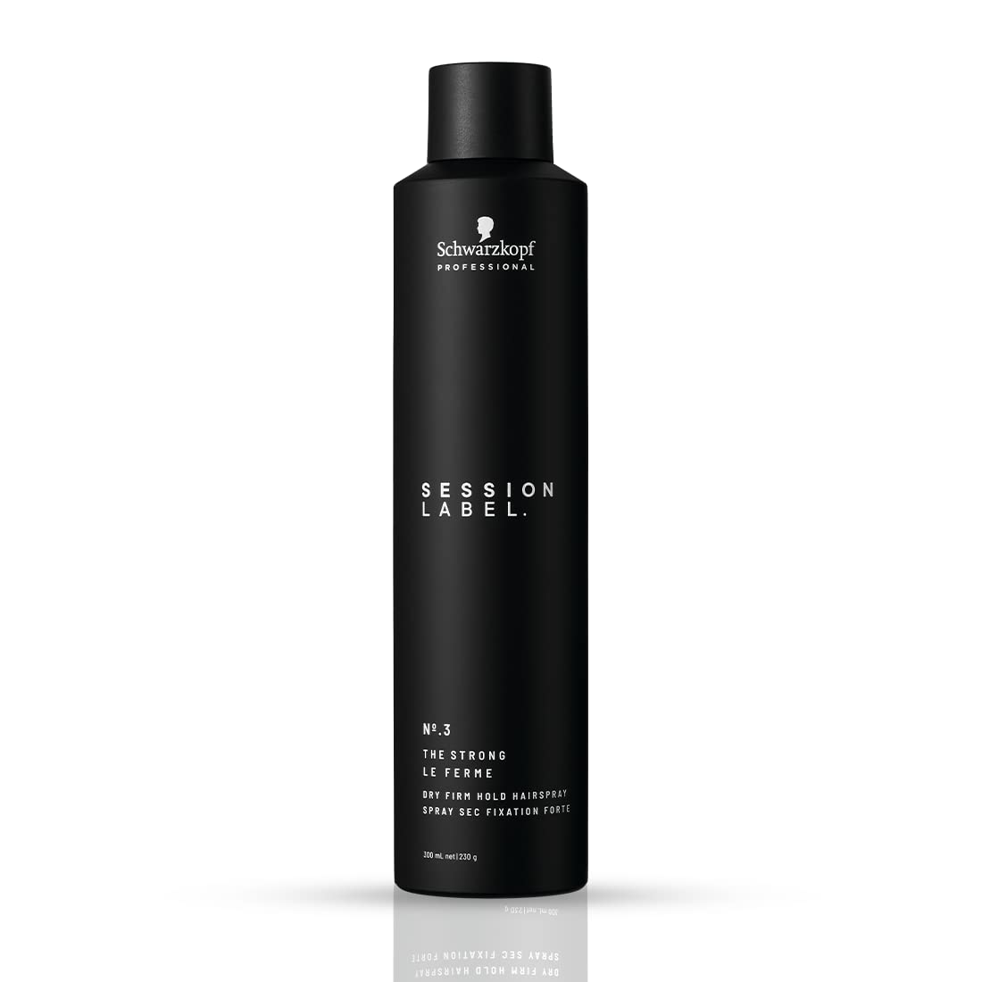 Schwarzkopf Professional Session Label Strong Hold Hair Spray for Men Women | Long-Lasting, Weightless Hold & Anti-Frizz Finish for All Hair Types | Professional Hair Styling & Care - 300 ML