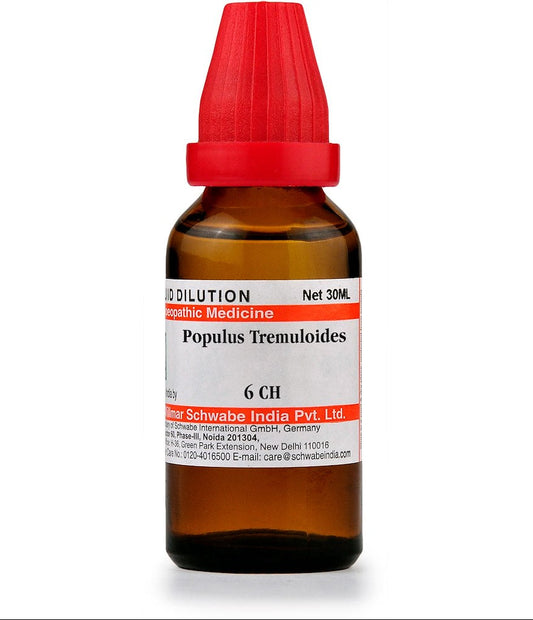 Dr Willmar Schwabe India Populus Tremuloides Dilution 30ml