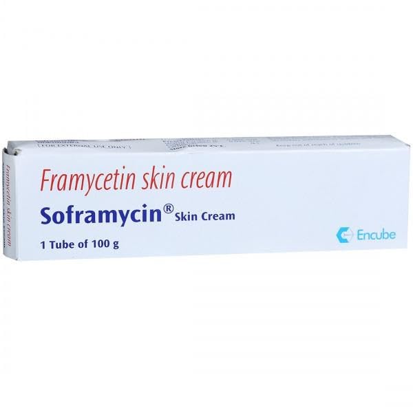 Soframycin Multi-Purpose Antiseptic Cream for Cuts, Wounds, Burns & Skin Infections | 100 gm Cream