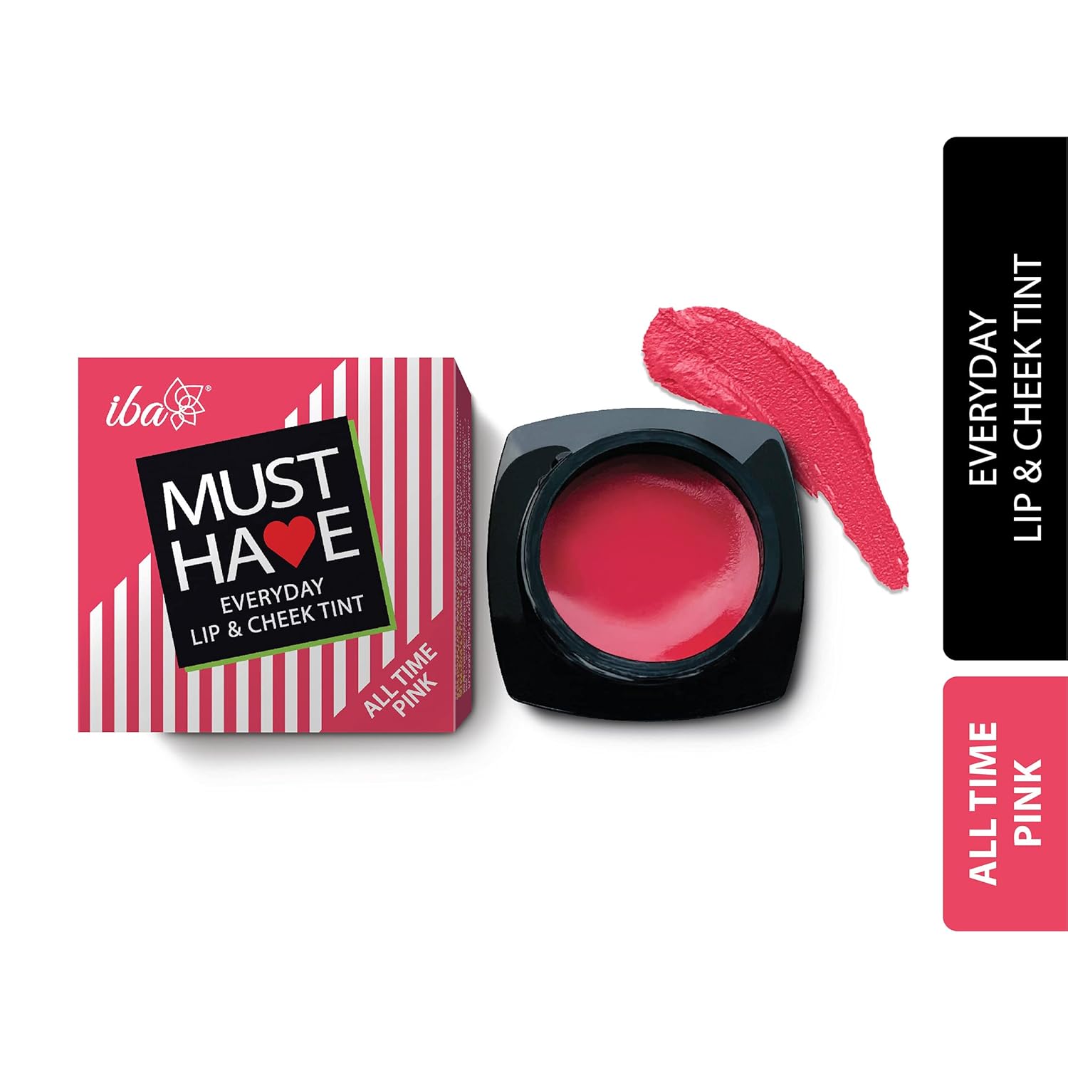 Iba Must Have Everyday Lip & Cheek Tint - All Time Pink, 8g