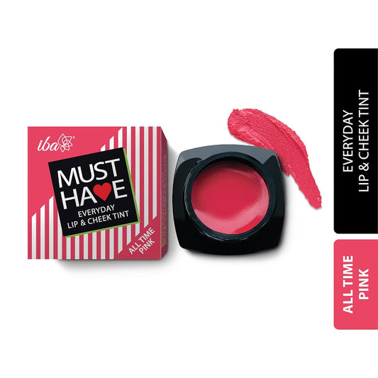 Iba Must Have Everyday Lip & Cheek Tint - All Time Pink, 8g