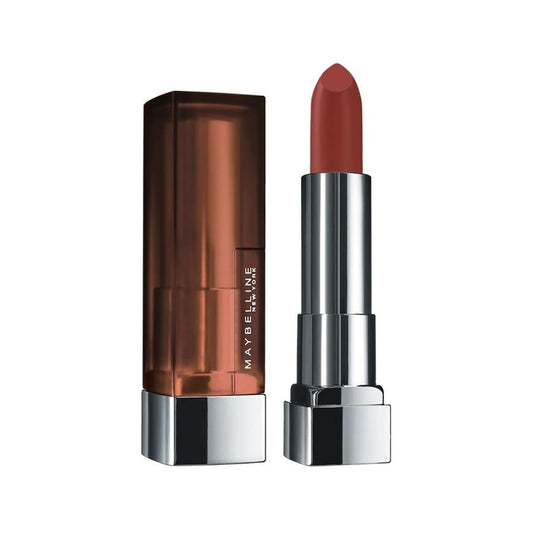 Maybelline New York Color Sensational Creamy Matte Lipstick lasts up to 12 hr, Hydrate Lips, Creamy Lipstick with Shea Butter, Available in 42 different Shades - 676 East Village Rose, 3.9g